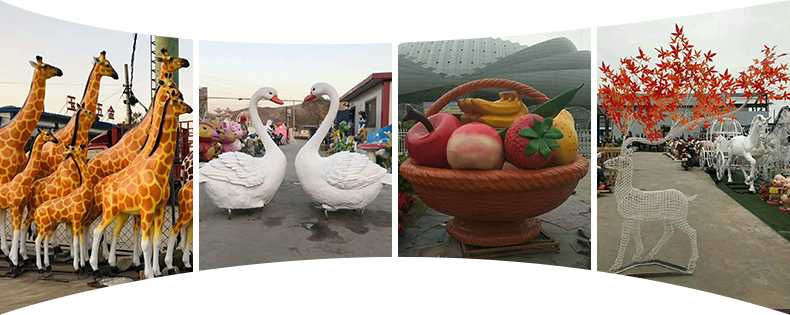 仿真景觀擺件，卡通景觀雕塑