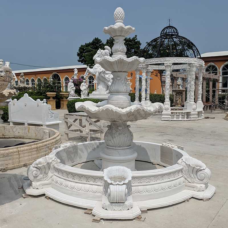 海螺大理石噴泉，海螺噴泉，大理石噴泉，石雕噴泉廠家