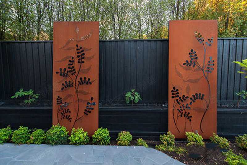 創(chuàng)意耐候鋼擺件，大型耐候鋼雕塑