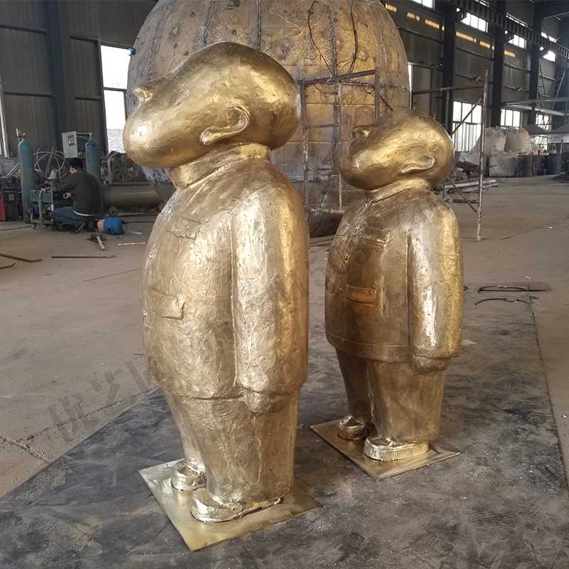 銅兒童雕塑，銅小孩雕塑